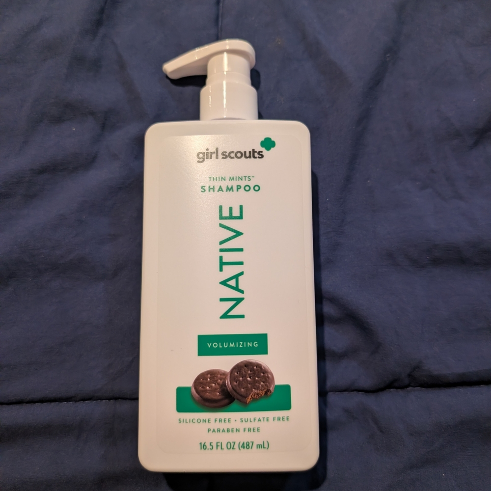 Native Girl Scouts Thin Mints Volumizing Shampoo 16.5 floz Discontinued‎
